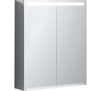 Geberit - Armoire de toilette Option 500.582.00.1, 60x70x15 cm, éclairage, capteur tactile, 2 portes