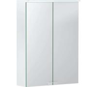 Geberit Option Basic armoire de toilette avec éclairage intégré, deux portes, largeur 50cm, 500257001 - CM