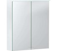 Geberit Armoire de toilette Option Basic 500273001 – 600×675×140 mm, avec éclairage, deux portes