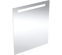 Geberit Option Basic Square miroir lumineux, éclairage en haut, 502805001, Exécution: 60x70cm - 8 Watt - CM