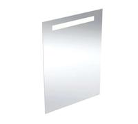 Geberit Option - Miroir avec éclairage LED, 50x70 cm, aluminium 502.804.00.1