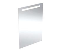 Geberit Option - Miroir avec éclairage LED, 60x90 cm, aluminium 502.812.00.1