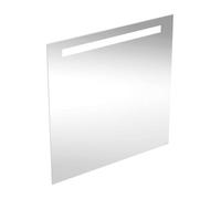 Geberit Option - Miroir avec éclairage LED, 70x70 cm, aluminium 502.806.00.1