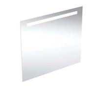 Geberit Option - Miroir avec éclairage LED, 80x70 cm, aluminium 502.807.00.1