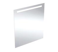 Geberit Option - Miroir avec éclairage LED, 80x90 cm, aluminium 502.813.00.1