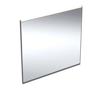 Geberit Option - Miroir avec éclairage LED et chauffage, 75x70 cm, noir mat 502.782.14.1