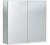 Geberit Option Plus armoire de toilette avec éclairage intégré, deux portes, largeur 75cm, 500.206.00.1