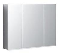 Geberit Option Plus Armoire de toilette 500594001 90x70x17,2 cm, avec éclairage, capteur tactile, miroir grossissant, 3 portes