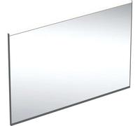 Geberit Option Plus Square miroir lumineux, éclairage direct et indirect, largeur 105cm, 502.784.14.1, Couleur: noir mat / aluminium anodisé