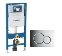 Geberit - Pack Geberit DuoFix 320 + Plaque de Commande Sigma 01 Chrome (SETUP320-PRO2)
