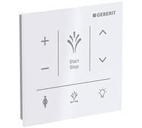 Geberit Panneau de commande mural pour AquaClean Sela 147.041.SI.1 Blanc/Verre