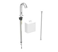 Geberit Piave - Mitigeur de lavabo électronique, sans mélangeur, alimentation par le pile, chrome 116.163.21.1