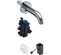 Geberit Piave - Mitigeur de lavabo thermostatique électronique encastré, longueur 170 mm, alimentation secteur, chrome 116.267.21.1