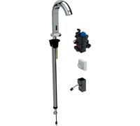 Geberit Piave - Mitigeur de lavabo thermostatiques électroniques, alimentation secteur, chrome 116.187.21.1