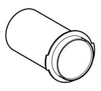 Geberit pièce de connexion pour Geberit 243980001 mur WC