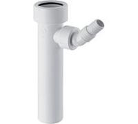 Geberit pièce de raccordement 152274111 Ø 40 mm, avec raccord à compression et la buse de tuyau coudé, blanc