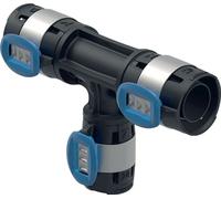 Geberit pièce en T réduite FlowFit PPSU DN20/15/20 25/20/25mm