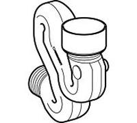 Geberit piège à escargots 242029001 pour urinoir