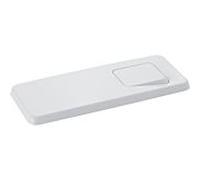 Geberit plaque de commande 115394111 blanc -alpine, pour butée de chasse d'eau