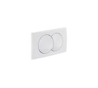 Geberit Plaque de déclenchement Delta 20 double touche Blanc alpin 115.100.11.5