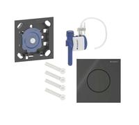 Geberit – Plaque de commande urinoir Type 40 116.014.SJ.1 pneumatique ronde noire