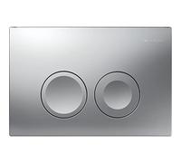Geberit Plaque de déclenchement Delta 25 2 débits 115125215 (chrome brillant)