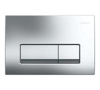 Geberit Delta50 - Plaque de déclenchement, chrome brillant 115.119.21.1