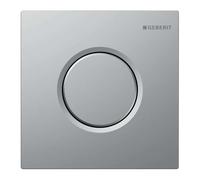 Geberit - Plaque de déclenchement pneumatique pour urinoir, type 01, chrome mat 116.011.JQ.5