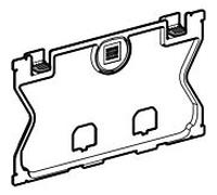 Geberit plaque de protection 241824001 pour réservoir caché UP300 et UP320
