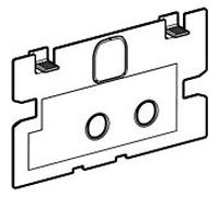 Geberit plaque de protection pour réservoir encastré UP100 241343001 à partir de l'année de construction 2002