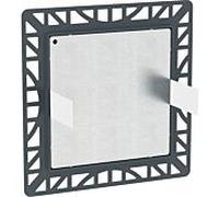 Geberit plaque de recouvrement 116421001 affleurante, pour mitigeur lavabo avec boîtier de fonction encastré
