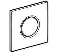 Geberit Plaque de recouvrement HyTouch Sigma01 242811461 pour UR-Ctrl. pneumatique, cf. - chromé