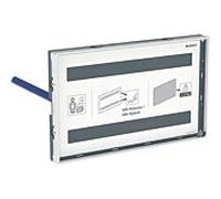 Geberit Plaque de recouvrement Omega 115088001 spécifique au client, affleurante, avec cadre