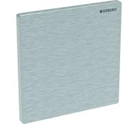 Geberit - Plaque de recouvrement pour commande de chasse d'eau pour urinoir, acier inoxydable 116.069.FW.1