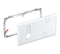 Geberit - Plaque de recouvrement pour mitigeurs de lavabo avec boîte de fonction et arrêt d'odeur encastré 116.426.11.1
