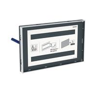 Geberit - Plaque de recouvrement pour réservoirs de chasse Sigma, ajustée et avec le cadre 115.697.00.1