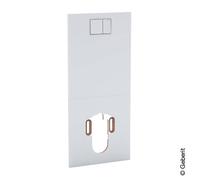 Geberit Plaque design pour système de WC complet AquaClean Sela, Maïra et Tuma sur réservoir encastré, 115328SI1,