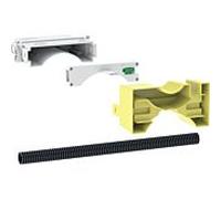 Geberit Power and Connect Box Set 116063001 avec plancher intermédiaire, avec borne de raccordement