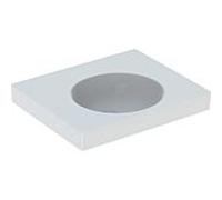 Geberit Preciosa II lavabo 123261000 60 x 50 cm, blanc, sans trou pour robinetterie ni trop-plein