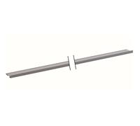 Geberit - Profilé collecteur pour évacuation de douche dans le mur, 1500 mm, inox brossé 154.341.FW.1