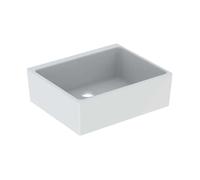 Geberit Publica - Évier en céramique 60x40 cm, blanc 360060000