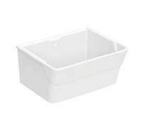 Geberit Publica - Évier en céramique 740 x 585 mm, blanc 355675000