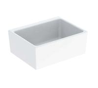 Geberit Publica - Vasque, 70x50 cm, sans trop-plein, sans trou pour robinetterie, blanc 360070000