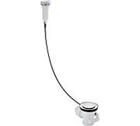 Geberit - Siphon pour éviers avec actionnement rotatif G 1 1/2, chrome brillant 152.931.20.1
