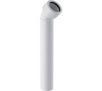 Geberit raccordement de vidange Geberit 152222111 45 degrés, avec raccord à compression, plastique, blanc , Ø 40 mm