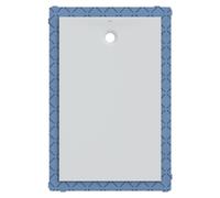 Geberit receveur de douche rectangulaire Olona 100x160 cm, hauteur 4 cm, écoulement derrière au centre, blanc/ mat, 550.925.00.1