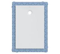 Geberit receveur de douche rectangulaire Olona 80x120 cm, hauteur 4 cm, écoulement derrière au centre, blanc/ mat, 550.913.00.1