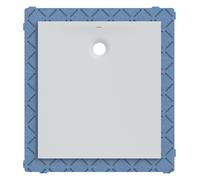 Receveur rectangulaire Geberit Olona av natte d'étanchéité Blanc 100x90cm - GEBERIT 550.910.00.1