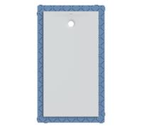 Geberit receveur de douche rectangulaire Olona 90x170 cm, hauteur 4 cm, écoulement derrière au centre, blanc/ mat, 550929001 - CM