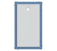 Geberit receveur de douche rectangulaire Olona 90x170 cm, hauteur 4 cm, écoulement derrière au centre, blanc/ mat, 550.929.00.1